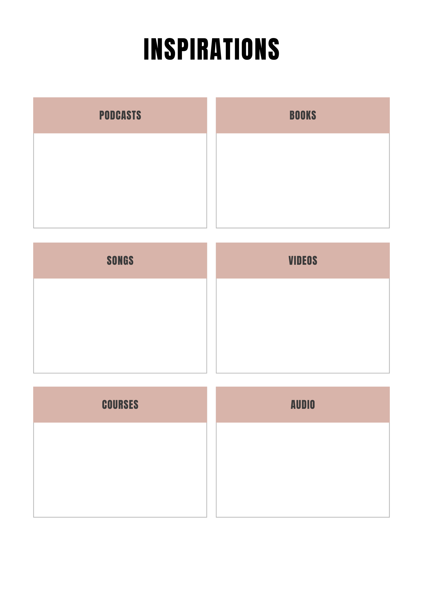 Journal de Manifestation - 60 pages - LADY BOSS TEMPLATES