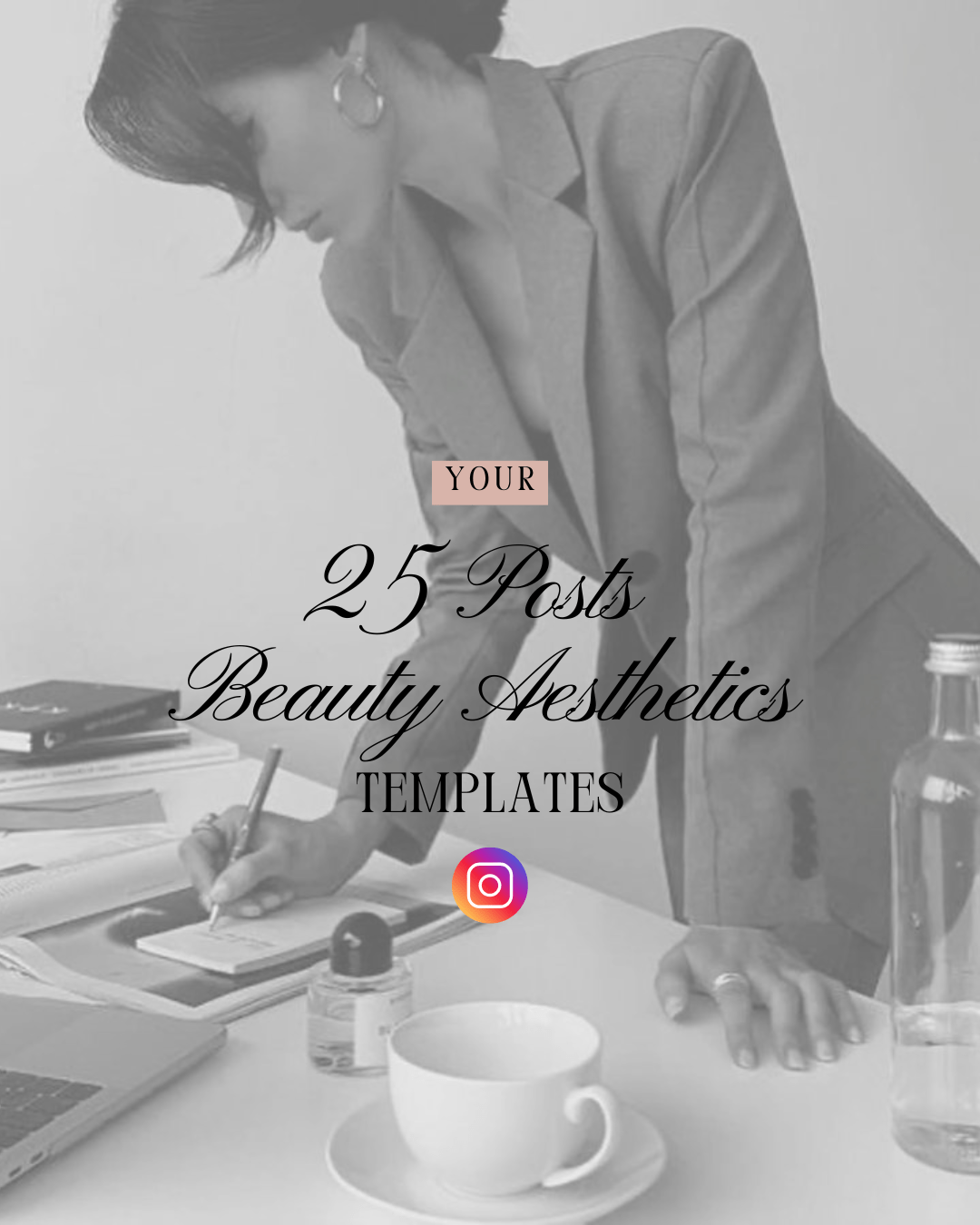 25 templates Posts Instagram - Édition Beauté - LADY BOSS TEMPLATES