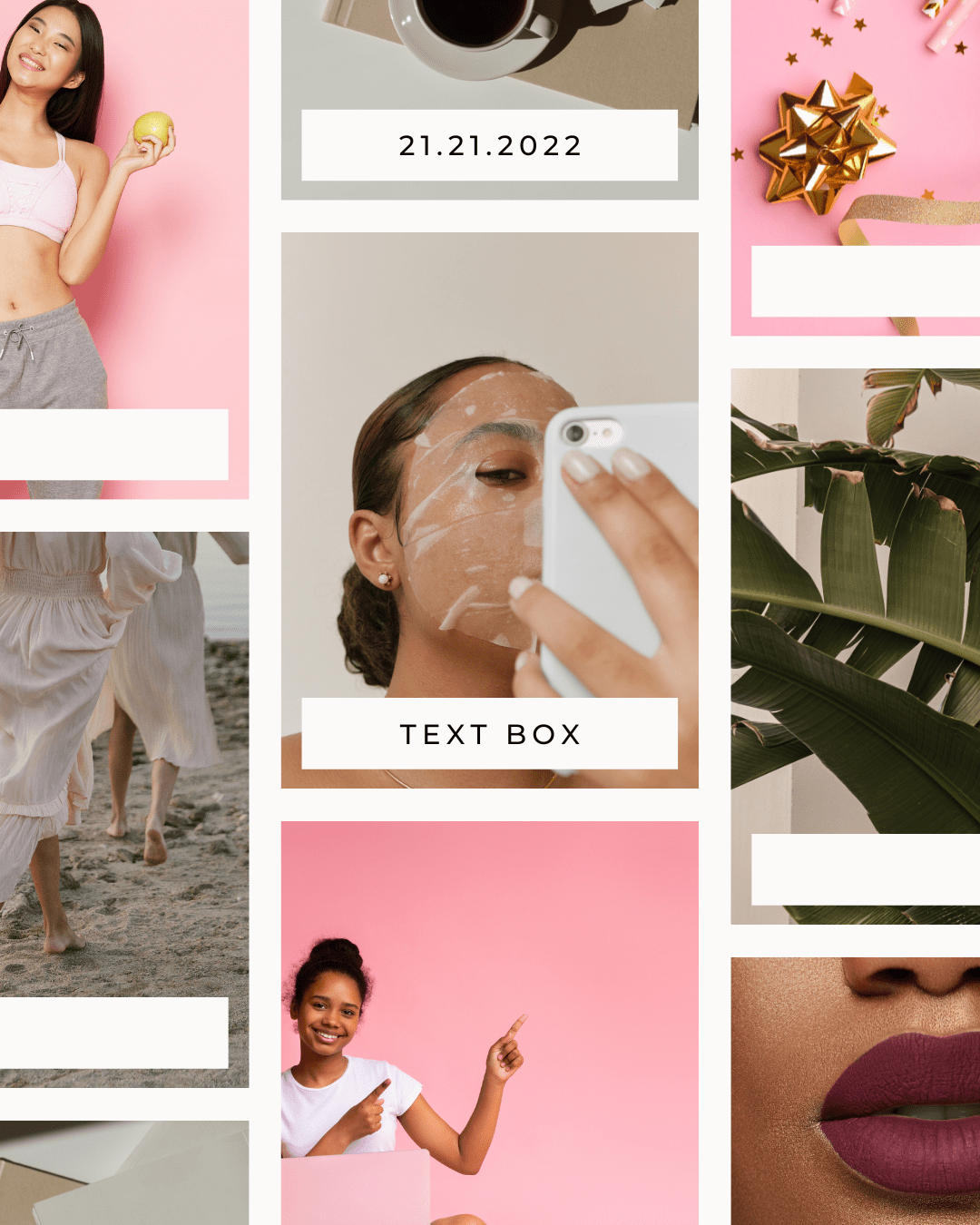25 templates Posts Instagram - Édition Beauté - LADY BOSS TEMPLATES