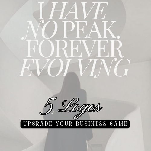 5 logos templates - À personnaliser - LADY BOSS TEMPLATES