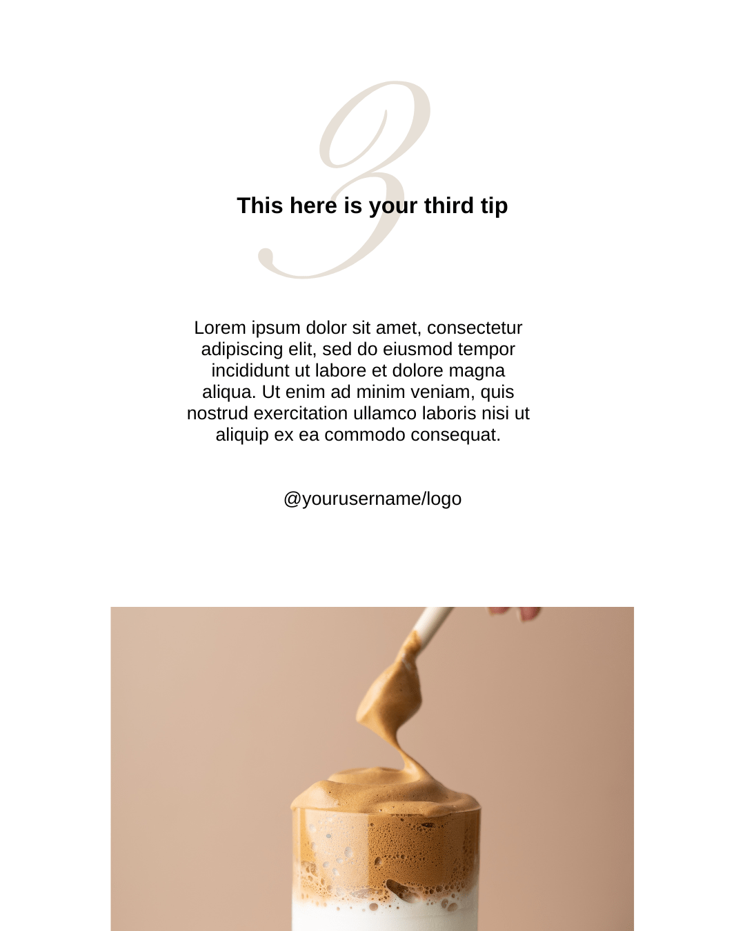 50 templates Caroussel INSTAGRAM - Nuancier Beige - LADY BOSS TEMPLATES