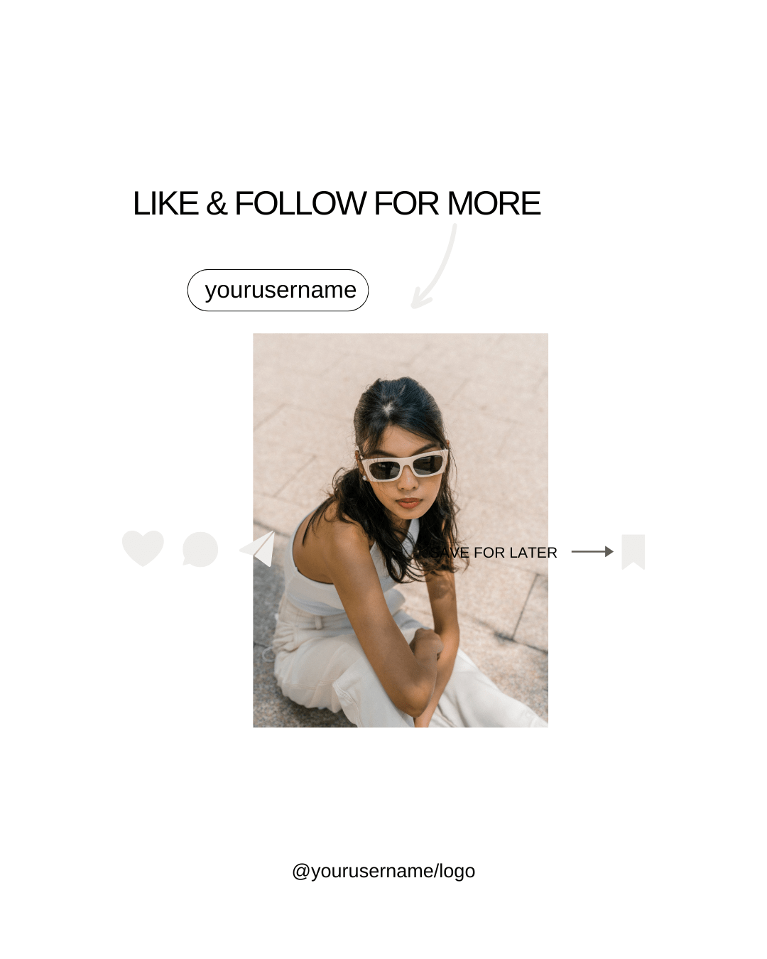 50 templates Caroussel INSTAGRAM - Nuancier Beige - LADY BOSS TEMPLATES