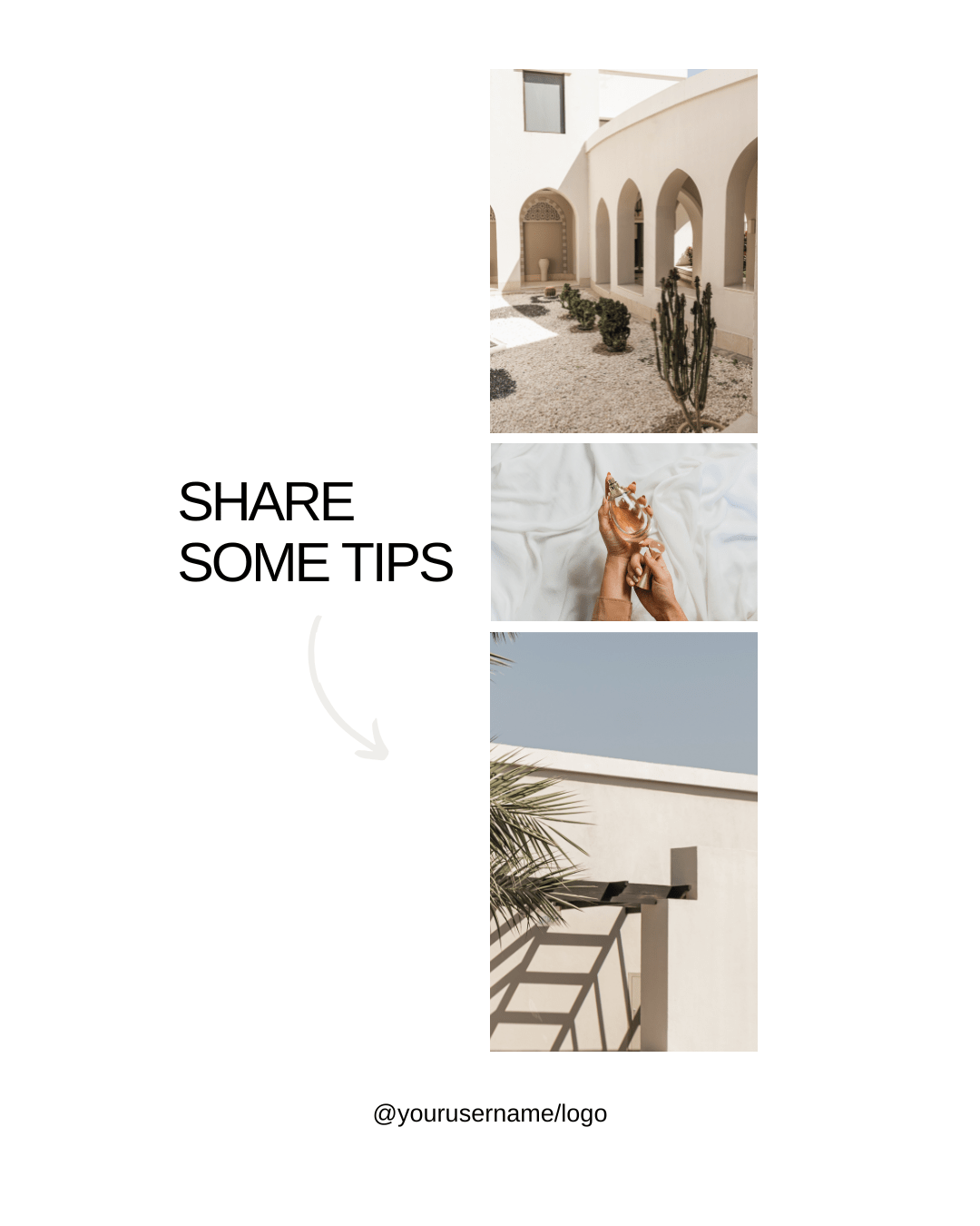 50 templates Caroussel INSTAGRAM - Nuancier Beige - LADY BOSS TEMPLATES