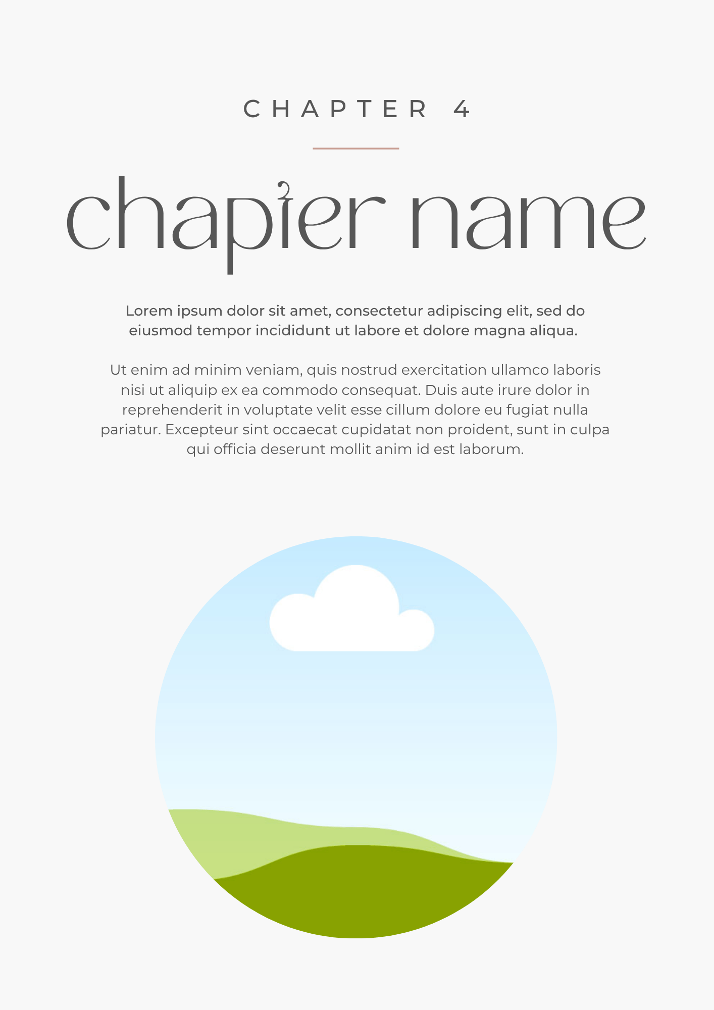 E - book - Minimal Beige 30 pages - LADY BOSS TEMPLATES