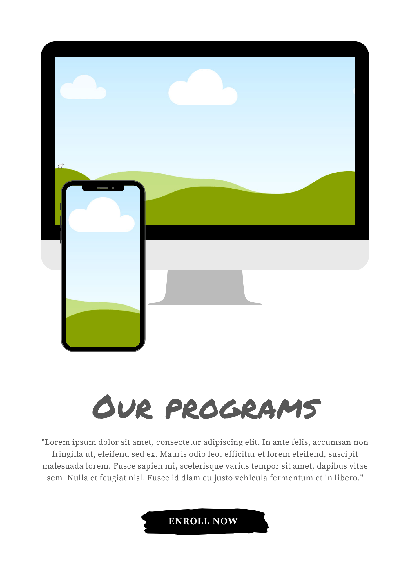 E - book - Minimal Blanc 30 pages - LADY BOSS TEMPLATES