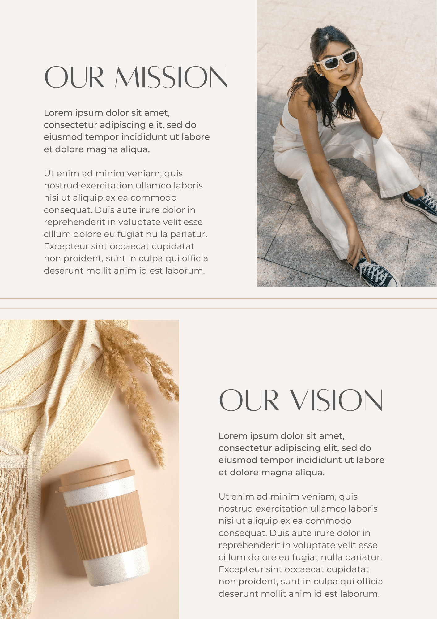 E - book - Nuancier Beige 50 pages - LADY BOSS TEMPLATES
