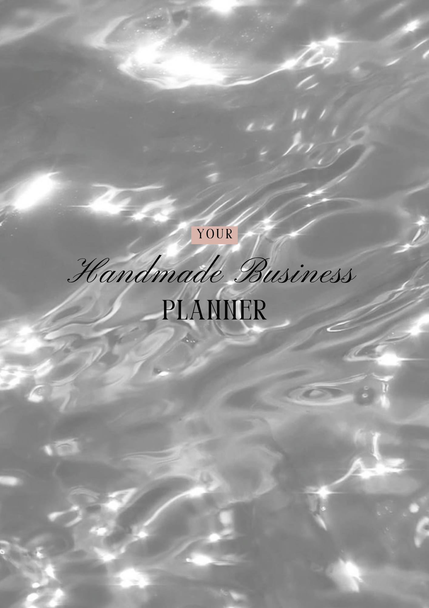 Handmade Business Planner - 45 pages - LADY BOSS TEMPLATES