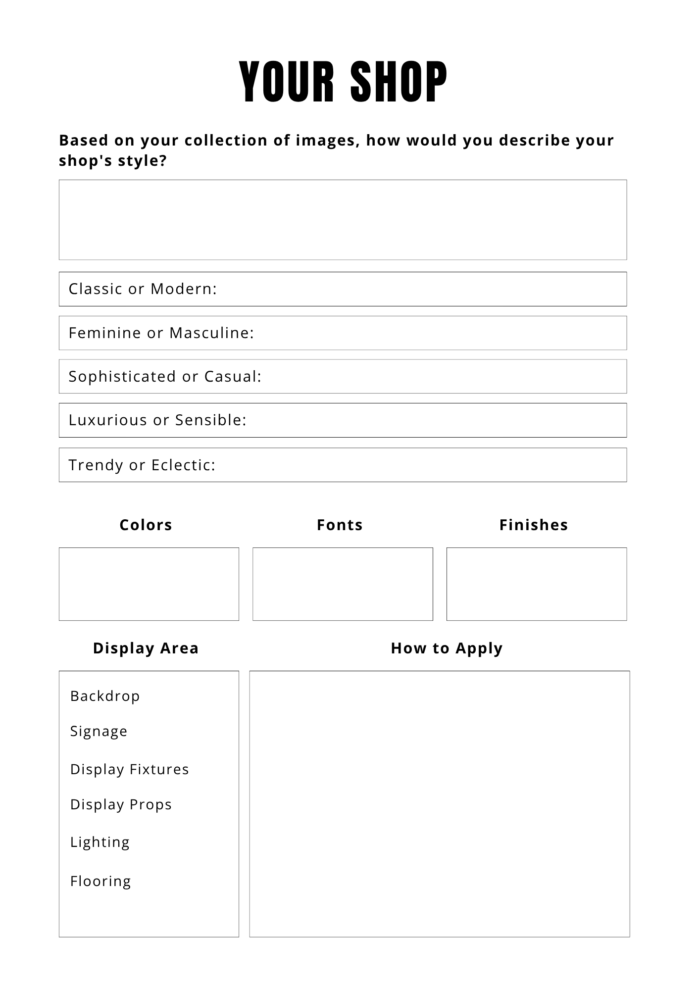 Handmade Business Planner - 45 pages - LADY BOSS TEMPLATES
