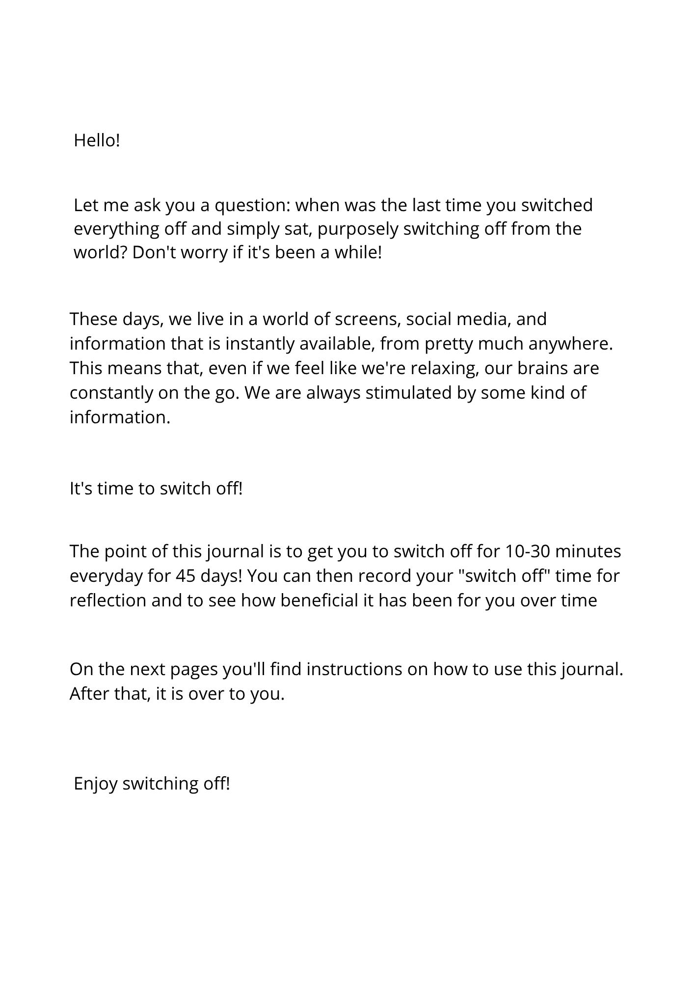 Journal "Détox réseaux sociaux" - 17 pages - LADY BOSS TEMPLATES