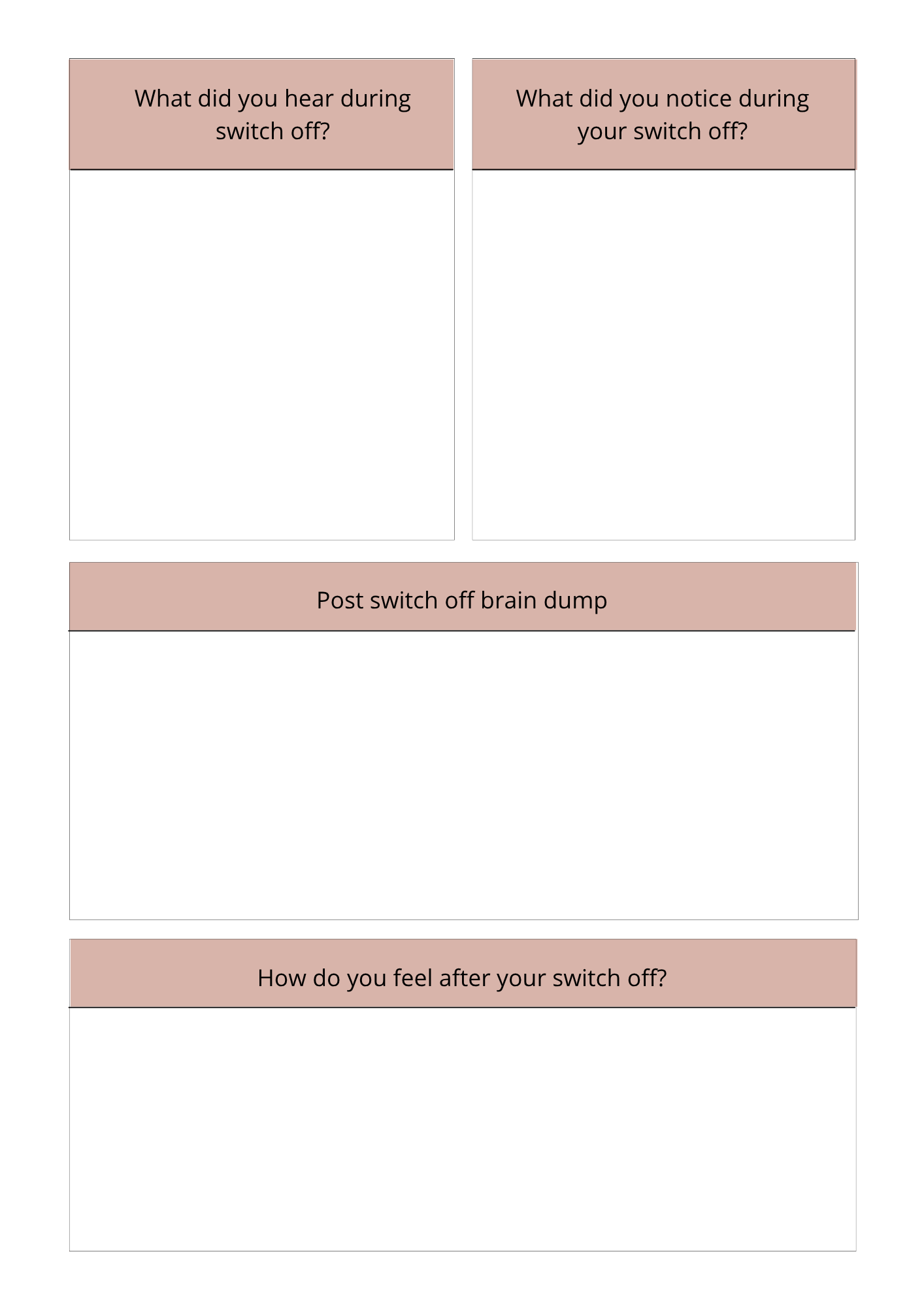 Journal "Détox réseaux sociaux" - 17 pages - LADY BOSS TEMPLATES