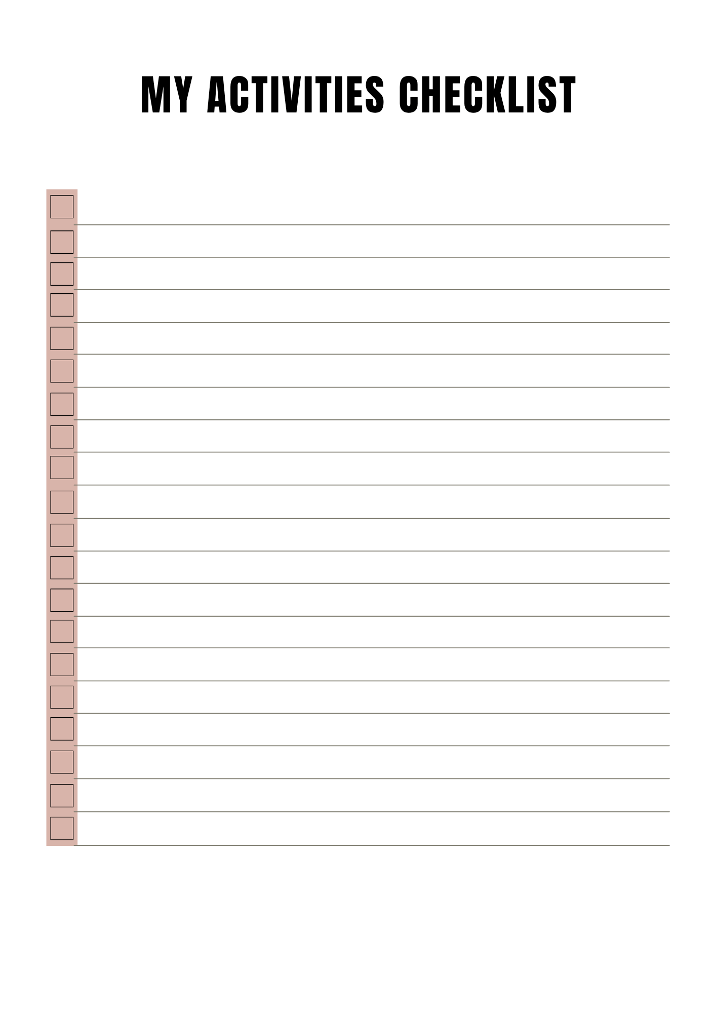 Journal Développement Personnel - 26 pages - LADY BOSS TEMPLATES