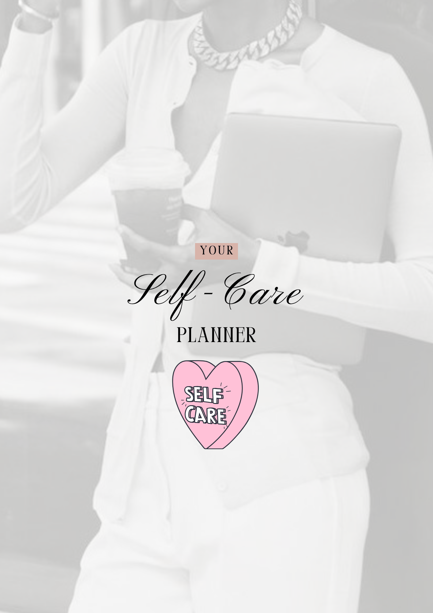 Journal Self Care "Je prends soin de moi" - 51 pages - LADY BOSS TEMPLATES