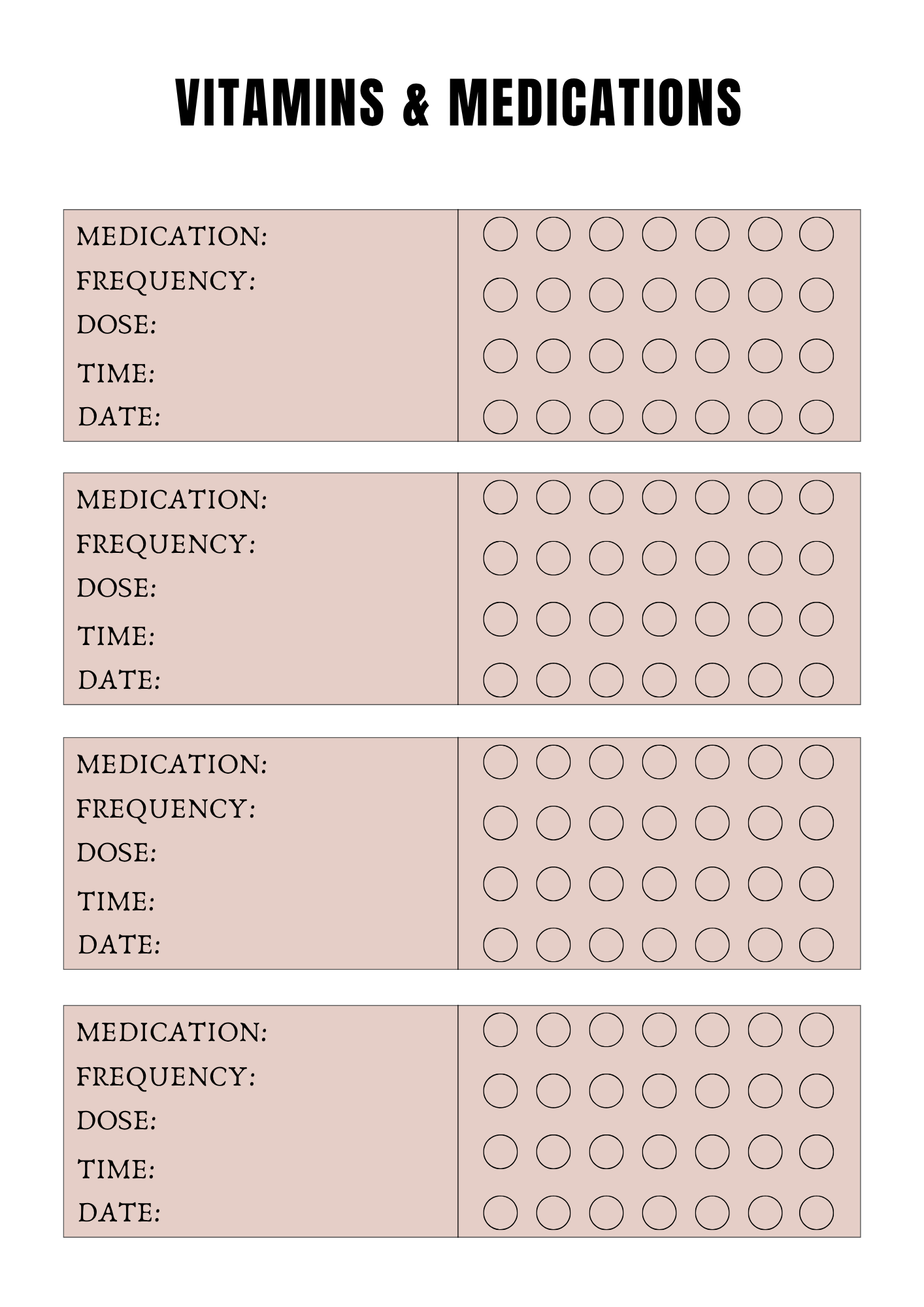 Journal Self Care "Je prends soin de moi" - 51 pages - LADY BOSS TEMPLATES