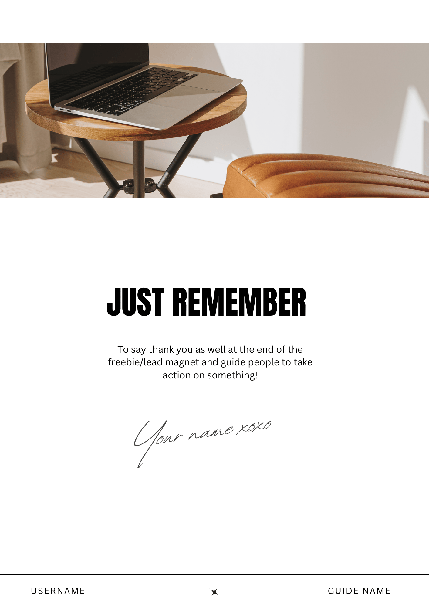 Lead Magnet template - Blanc Professionnel 12 pages - LADY BOSS TEMPLATES