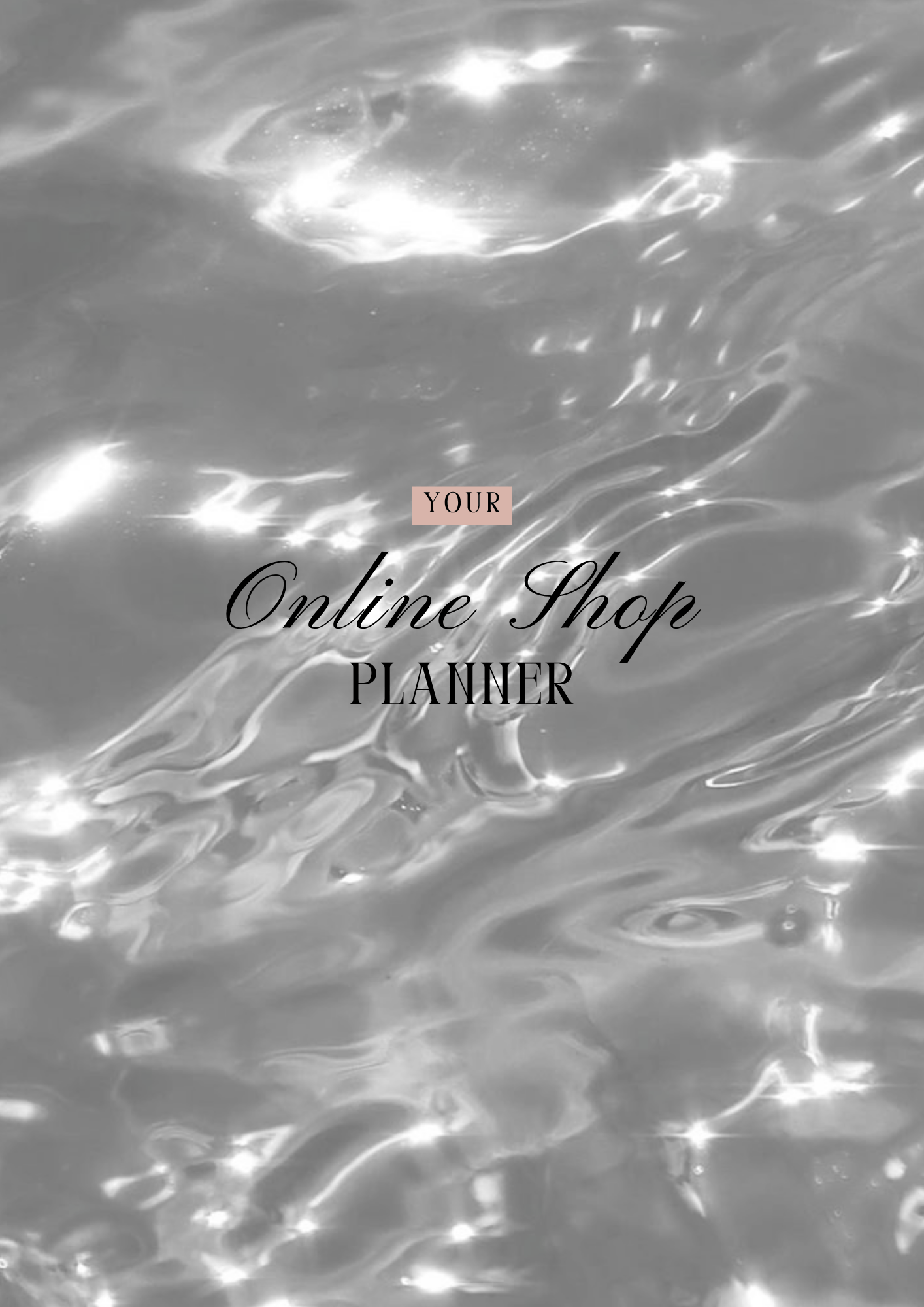 Online Shop Planner - 37 pages - LADY BOSS TEMPLATES