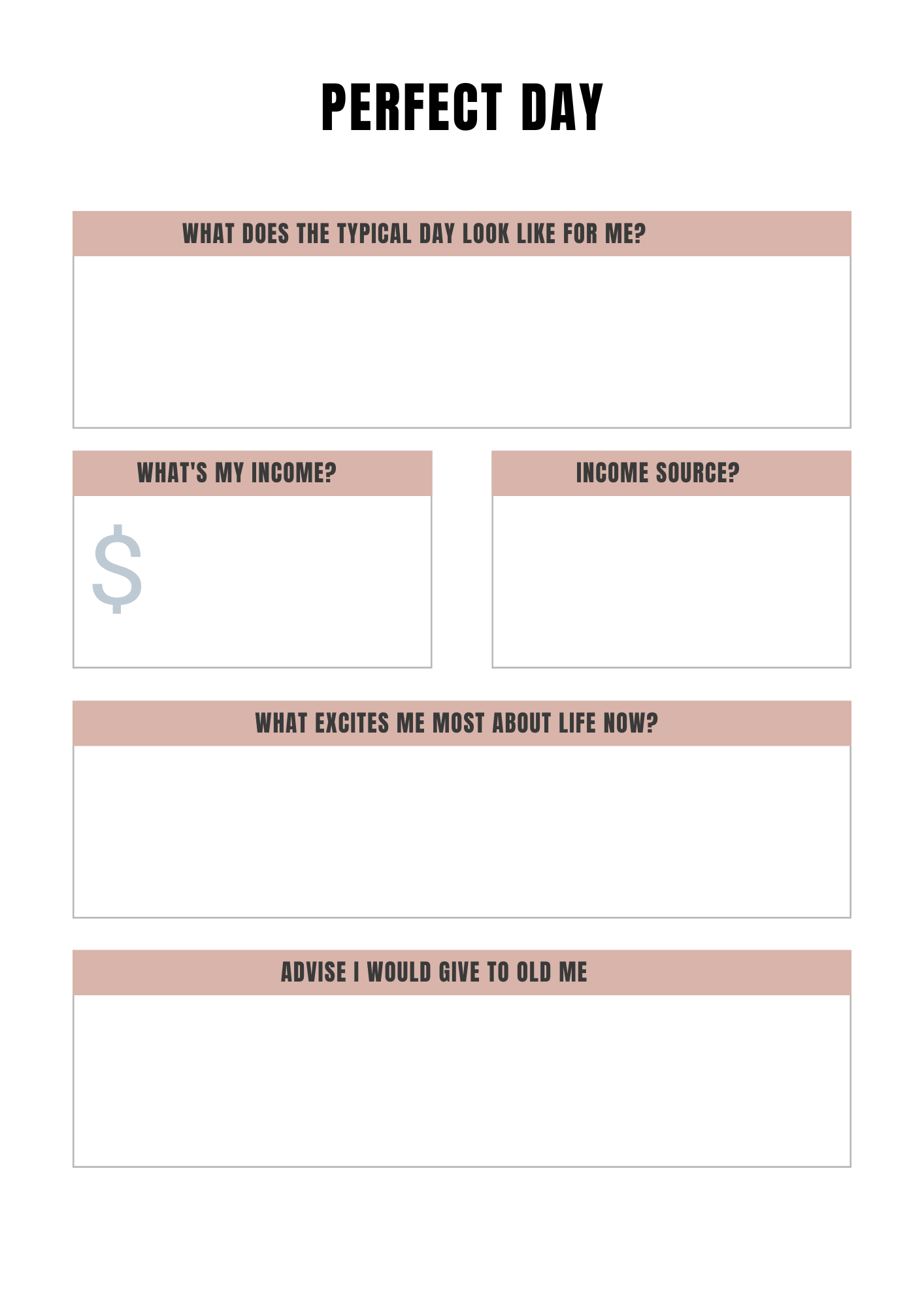 Planning Abondance & Manifestation - 41 pages - LADY BOSS TEMPLATES