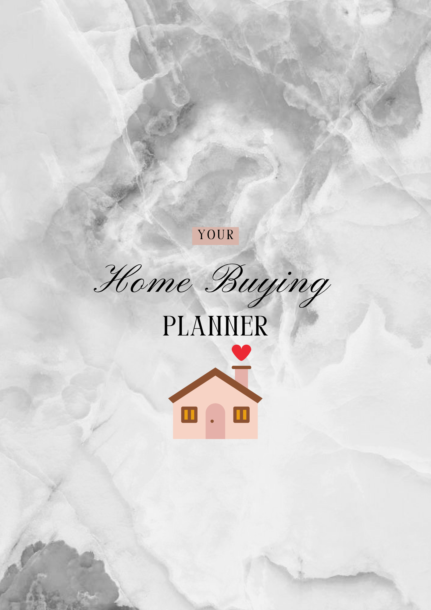 Planning "Achat de mon bien immobilier" - 43 pages - LADY BOSS TEMPLATES