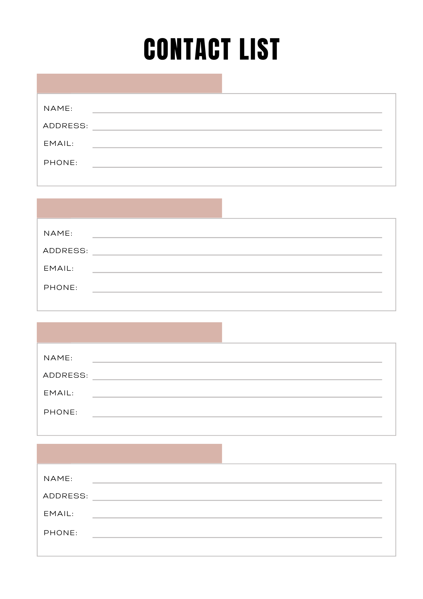 Planning "Achat de mon bien immobilier" - 43 pages - LADY BOSS TEMPLATES