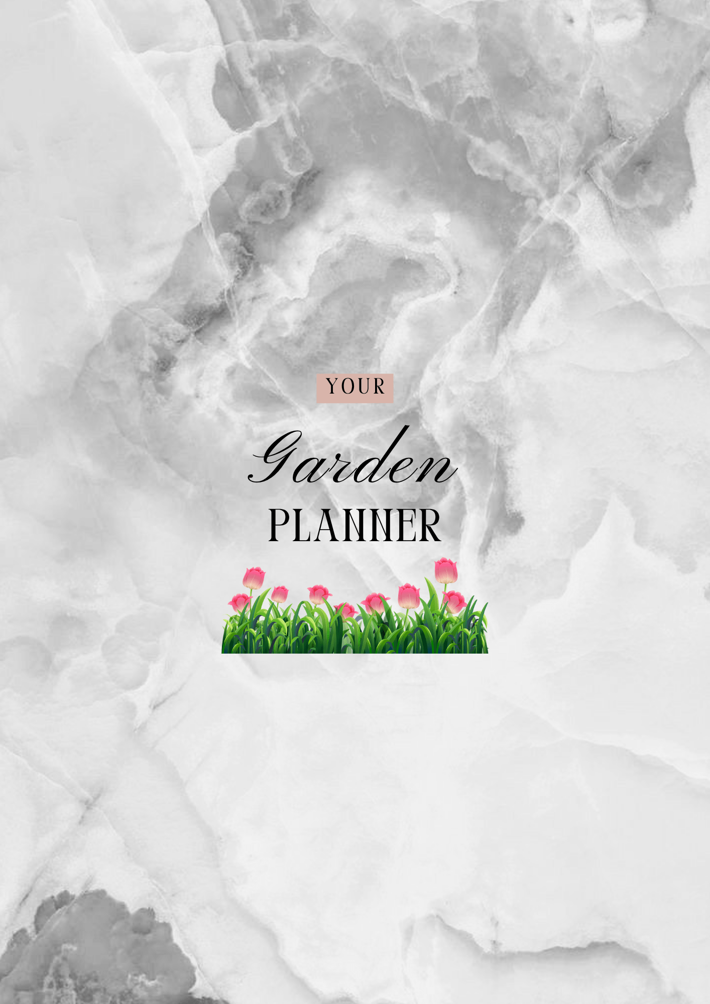 Planning de jardinage - 40 pages - LADY BOSS TEMPLATES