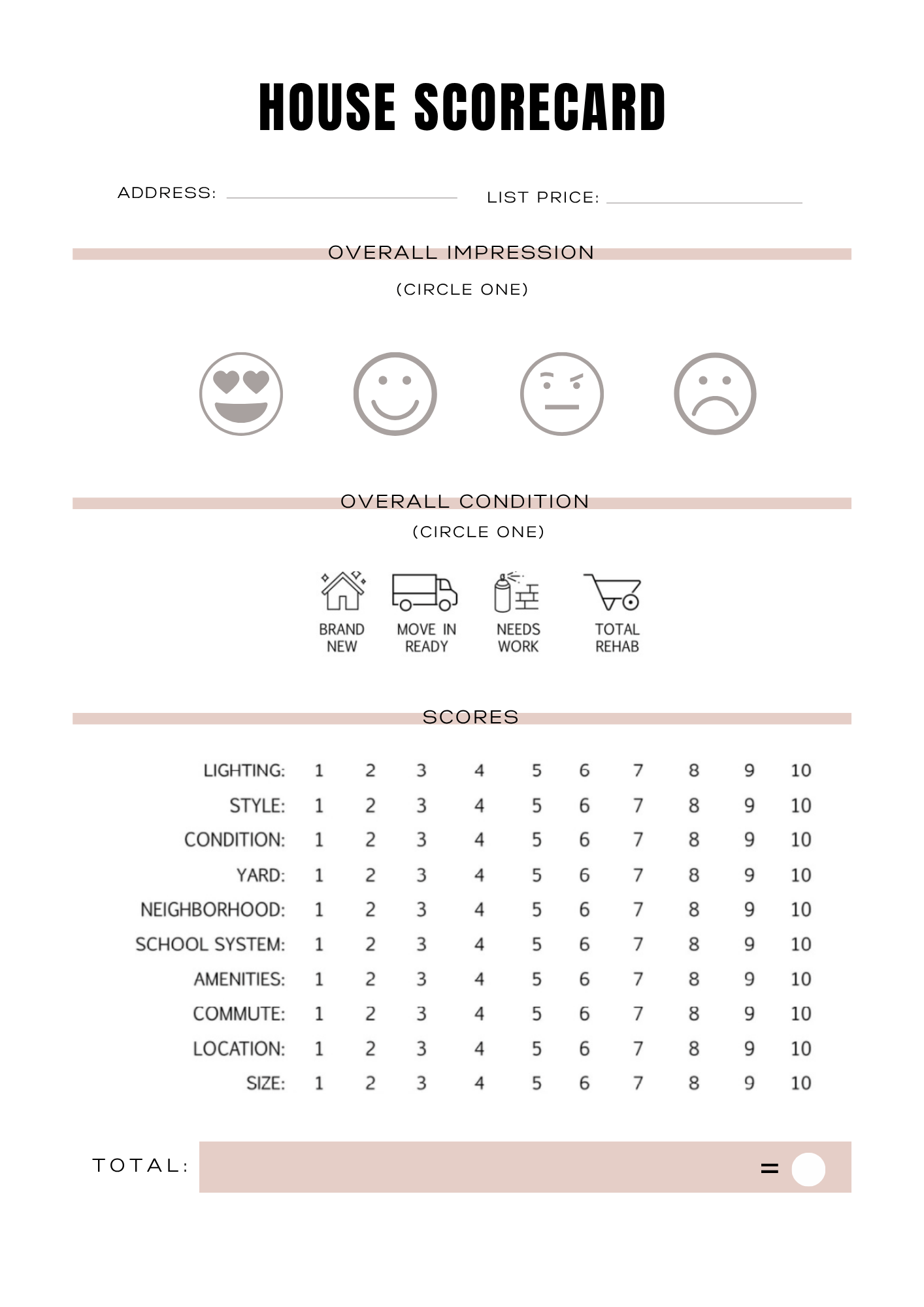Planning Déménagement - 47 pages - LADY BOSS TEMPLATES