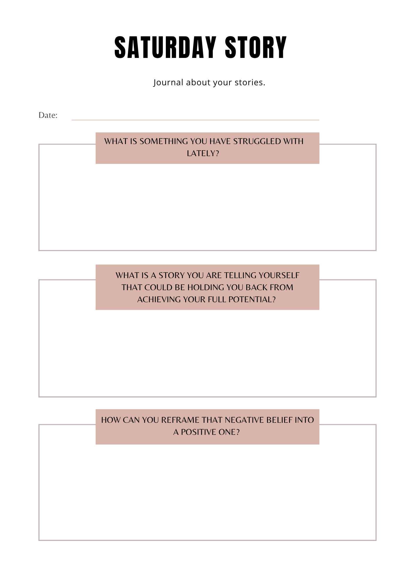 Planning Journaling 25 pages - LADY BOSS TEMPLATES