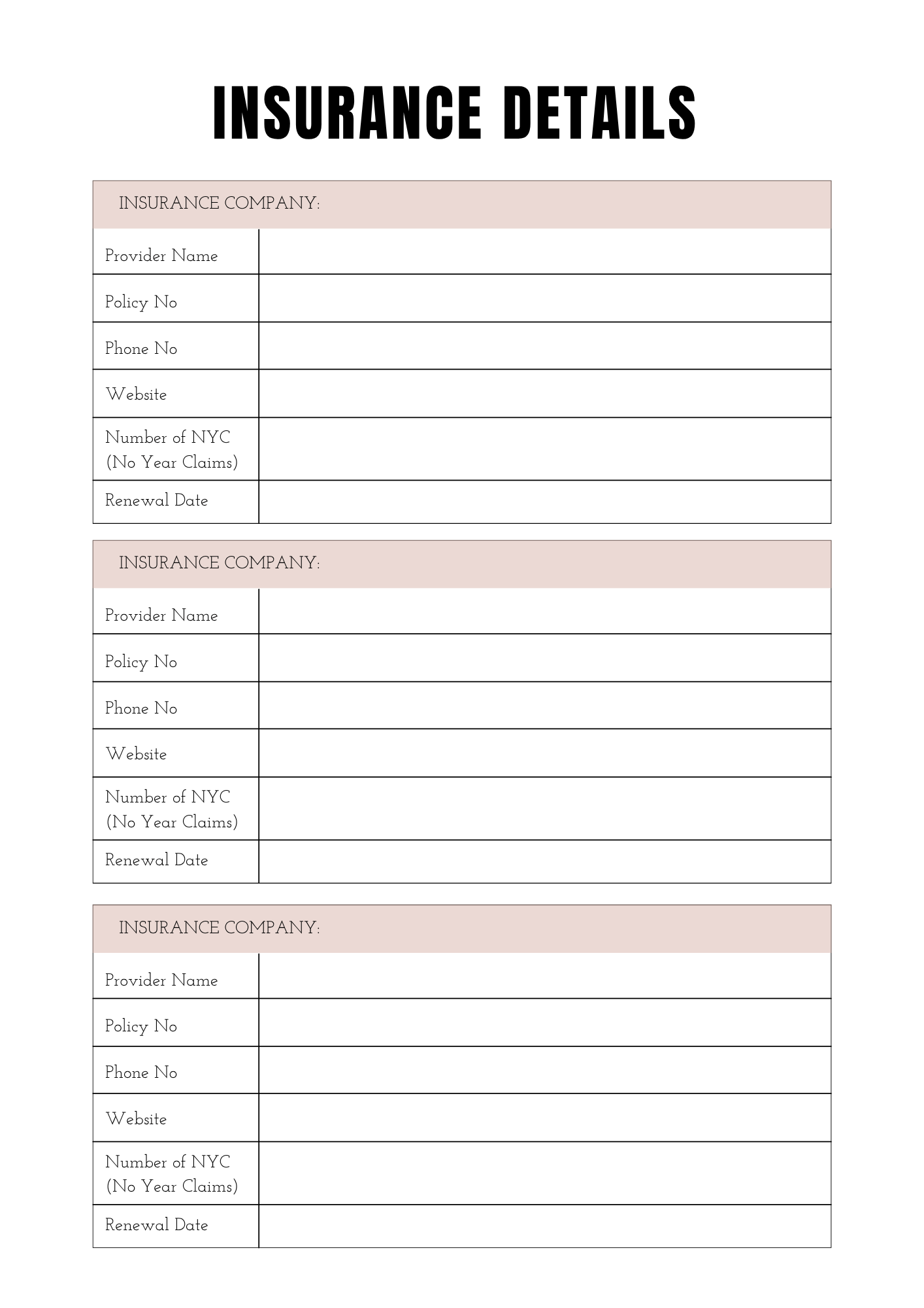 Planning Locations & Loyers - 25 pages - LADY BOSS TEMPLATES