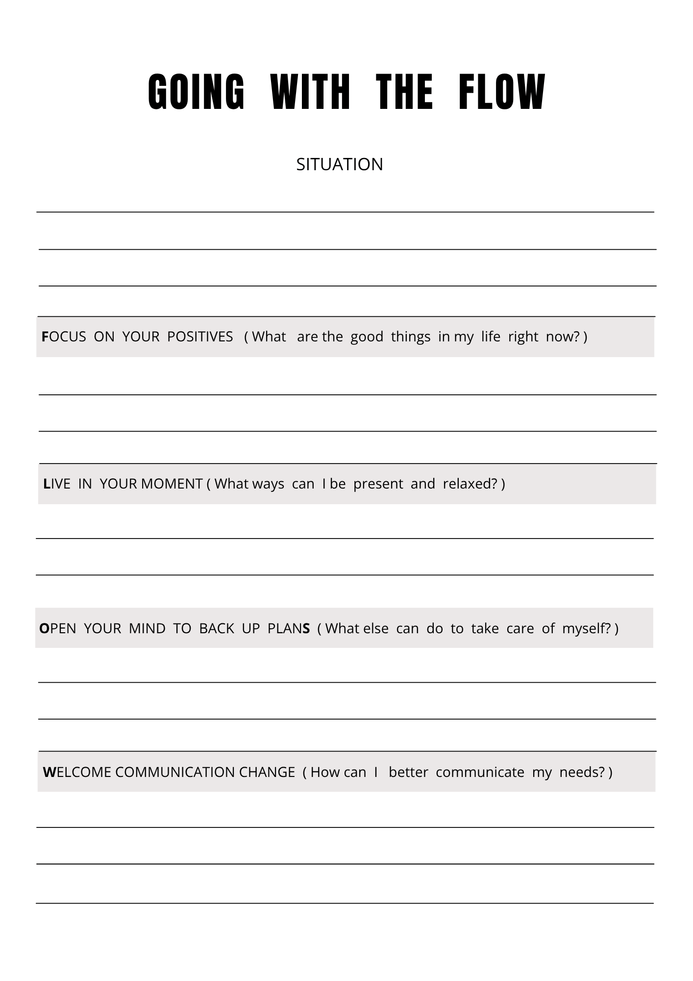 Planning "Ma vie d'introvertie" - 21 pages - LADY BOSS TEMPLATES