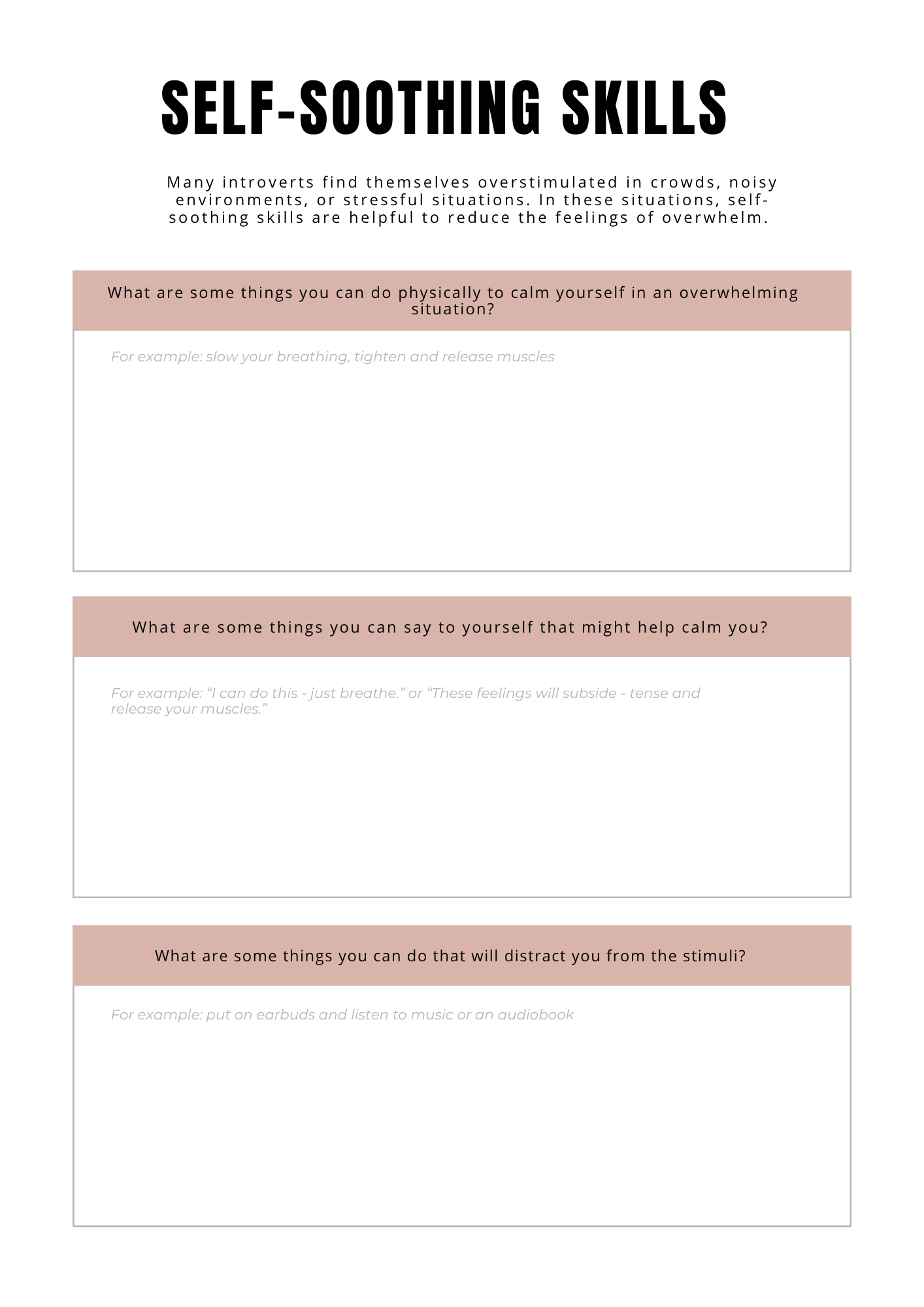 Planning "Ma vie d'introvertie" - 21 pages - LADY BOSS TEMPLATES