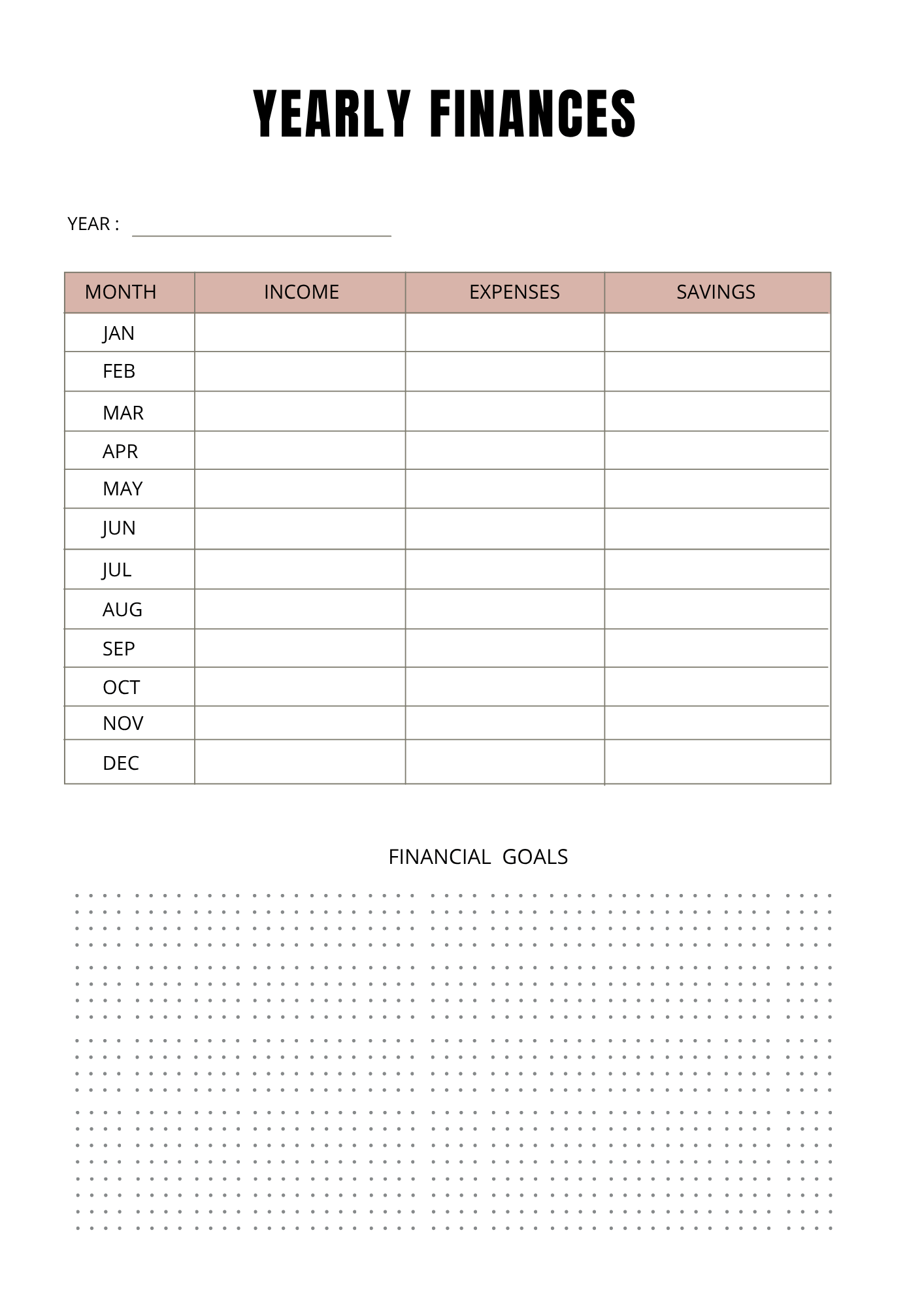 Planning Money Mindset - 51 pages - LADY BOSS TEMPLATES