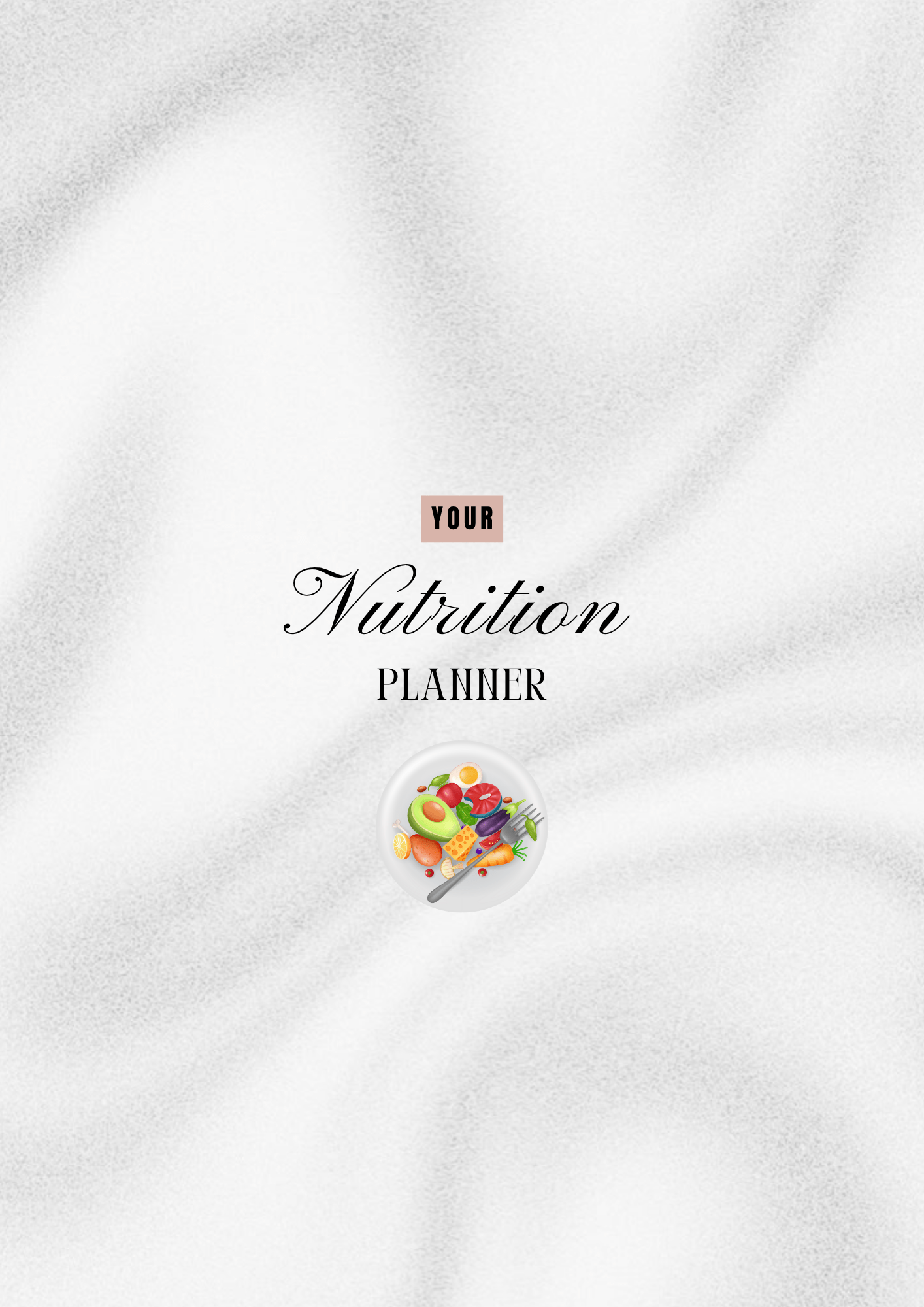 Planning Nutrition - Journal 66 pages - LADY BOSS TEMPLATES