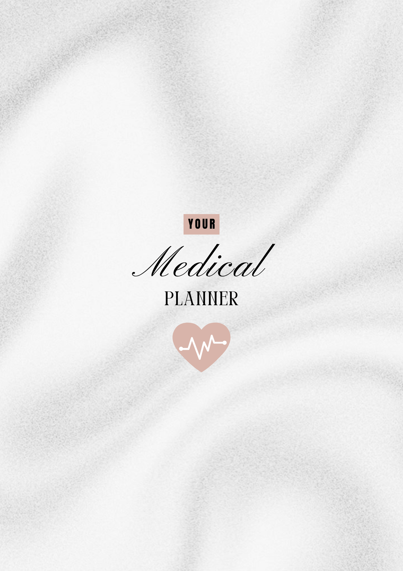 Planning Soins médicaux - Journal 30 pages - LADY BOSS TEMPLATES