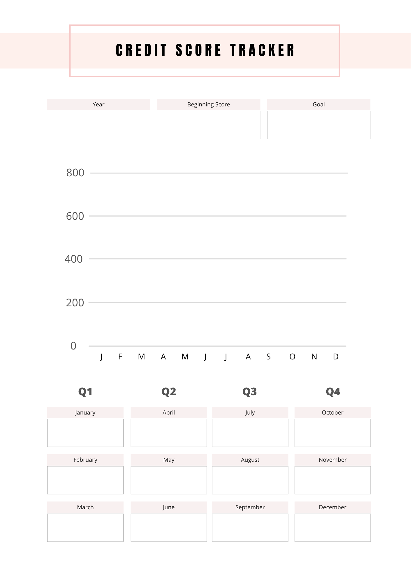 Suivi de Crédit - 11 pages - LADY BOSS TEMPLATES