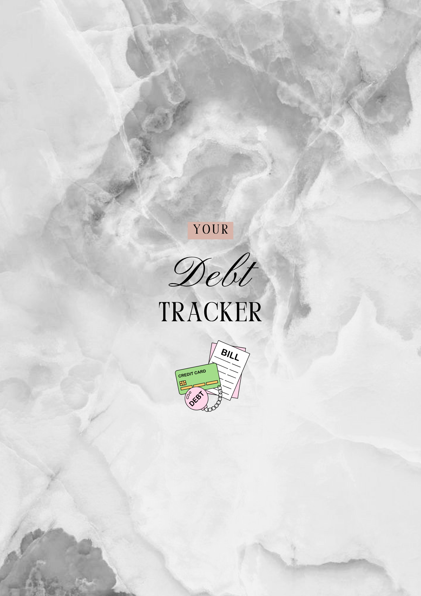 Suivi de dettes - 11 pages - LADY BOSS TEMPLATES