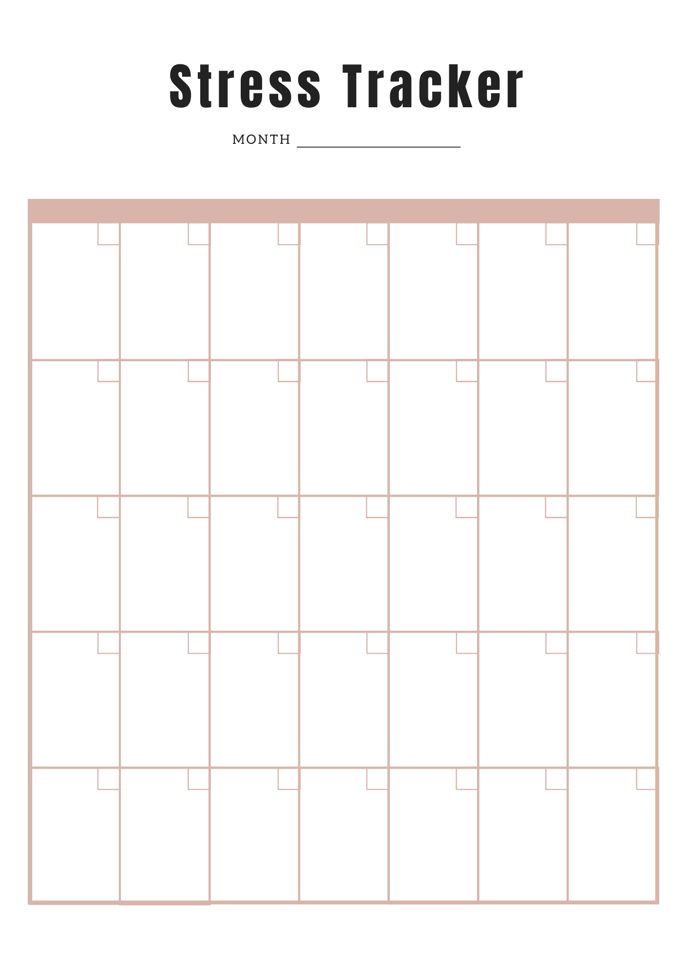 Suivi de mes Humeurs - 10 pages - LADY BOSS TEMPLATES
